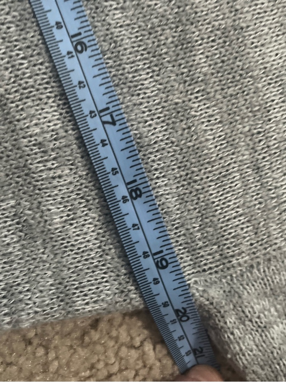 Hollister vintage 2000’s y2k bear hug gray wide neck sweater - Picture 5 of 5